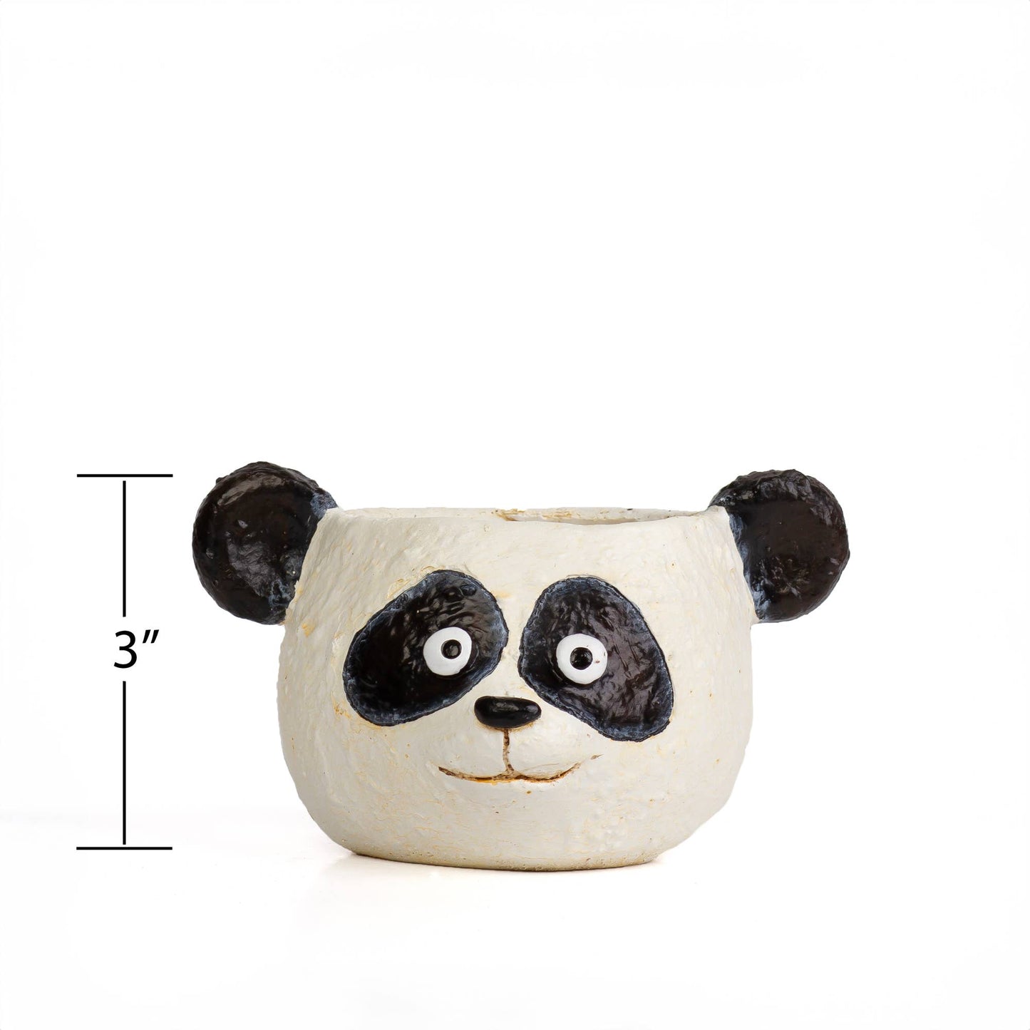 Mochi the Panda Head Blobhouse Planter