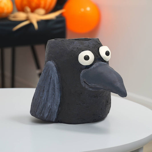 Baby Eddie Crow Blobhouse Planter