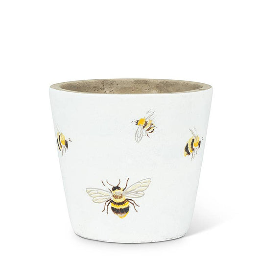 Sm Flying Bee Planter-4" H