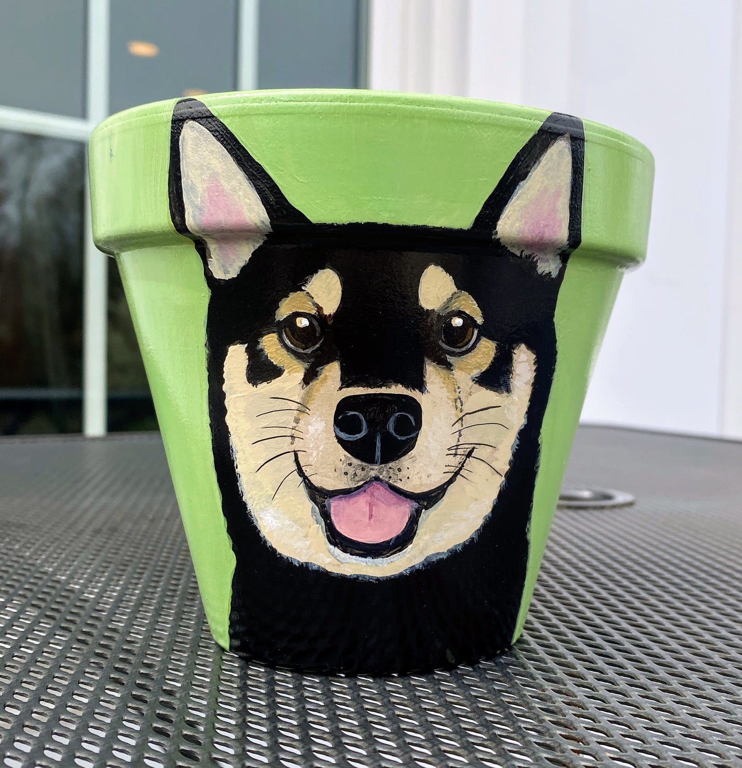 Custom Painted Pot