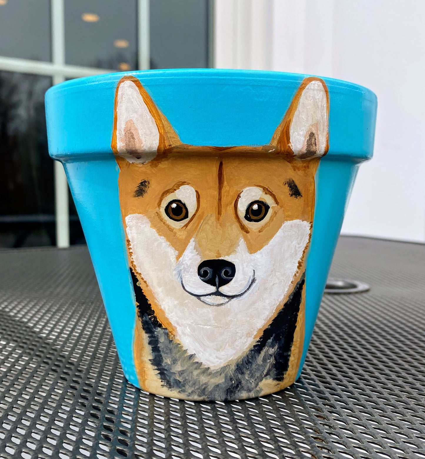 Custom Painted Pot