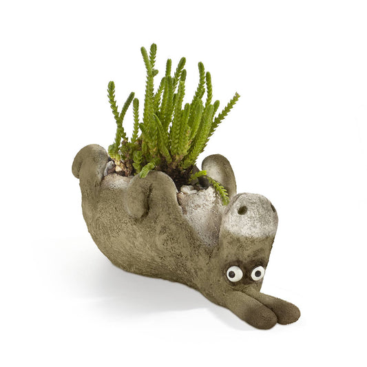 Chester, the Donkey Blobhouse Planter (Laying down)