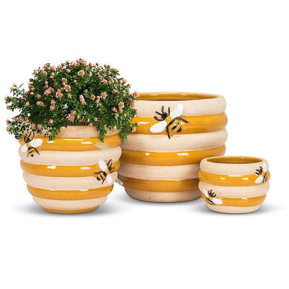 Sm Beehive Planter-2"H