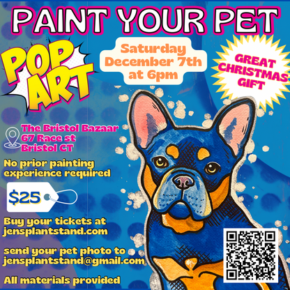 Paint your pet : POP ART