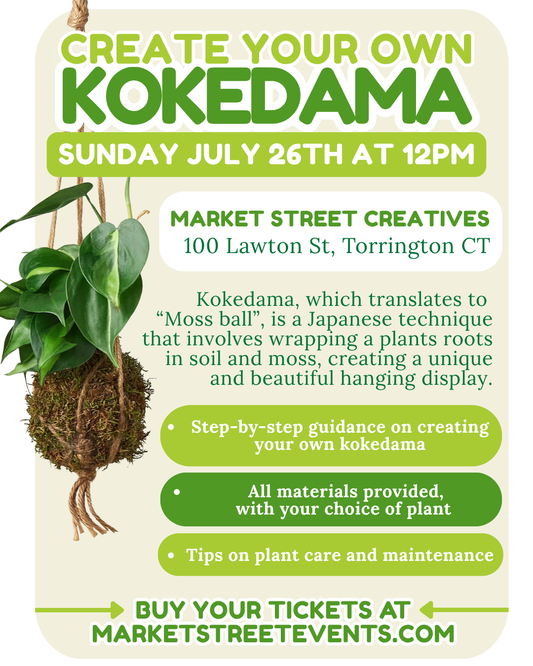 Create-your-own Kokedama Workshop