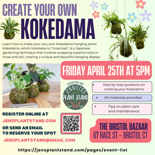 Create-your-own Kokedama Workshop