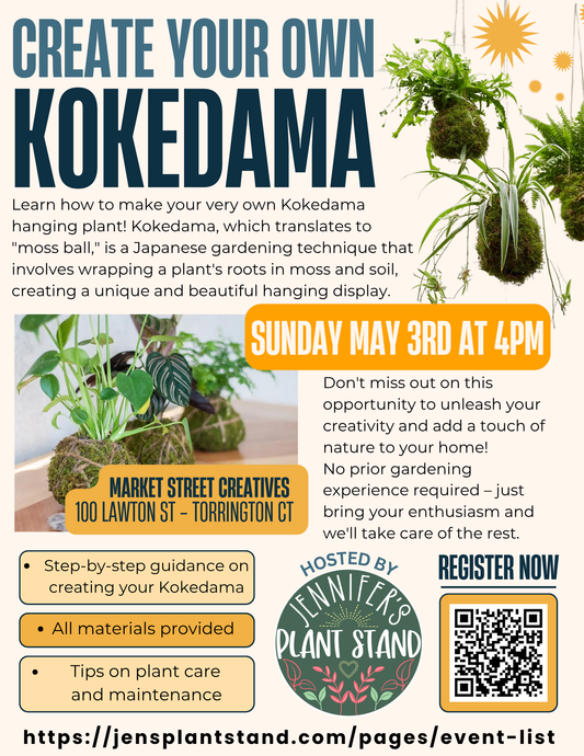Create-your-own Kokedama Workshop