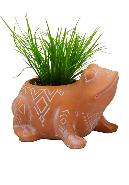 Terracotta frog/snail