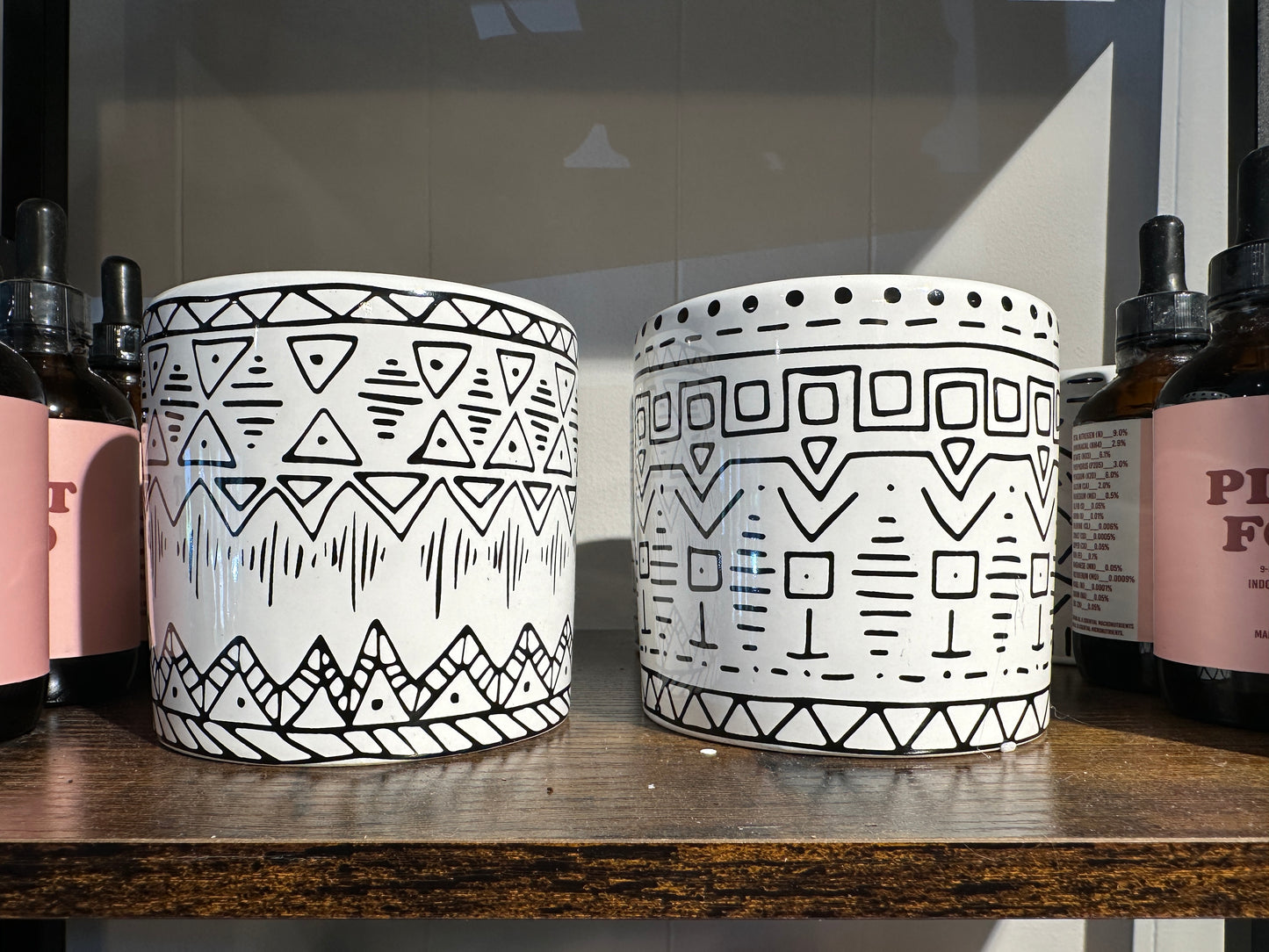 Ceramic Boho design pot