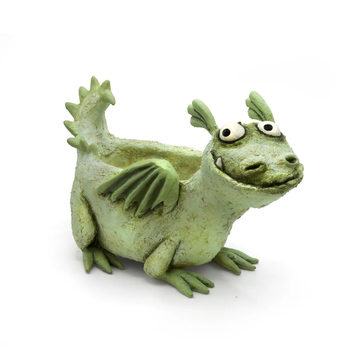 Happy Green Dragon Planter