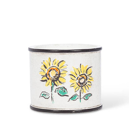 Sm Sunflower Planter-4"H