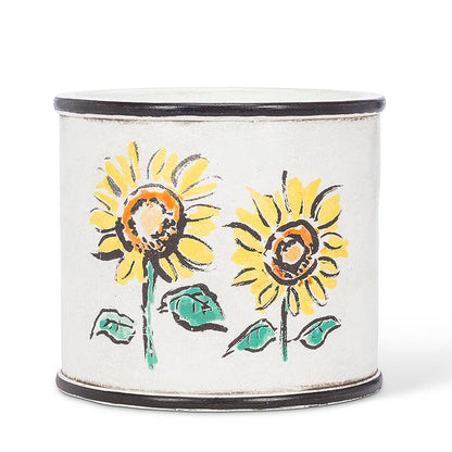 Lg Sunflower Planter-6"H-2734