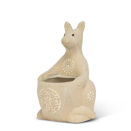 Kangaroo Shaped Planter-5.5"H-2517