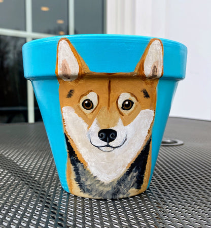 Custom Painted Pot