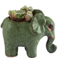 Green Elephant Planter