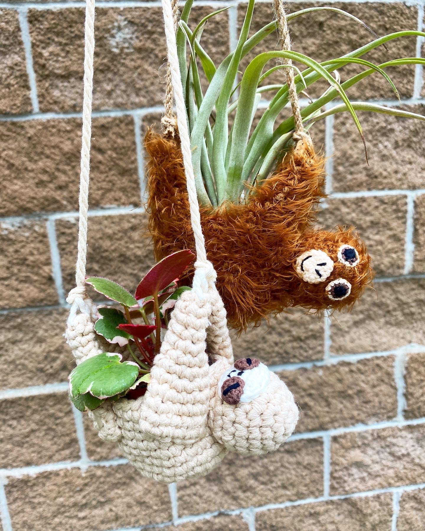 monkey hanging plant Monkey Plant Hanger – Jennifer's Plant Stand